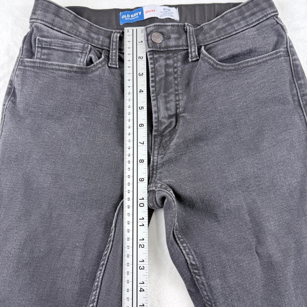Old Navy Jeans Slim 360 Stretch Black 30x32 - Picture 6 of 9